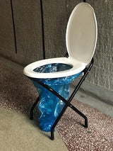 Medikalcim Portatif Hasta WC - Katlanabilir Konfor