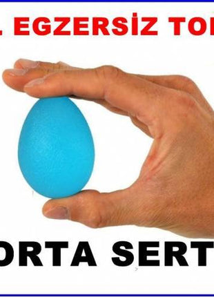 Silikon El Egzersiz Topu Kırmızı: Sert