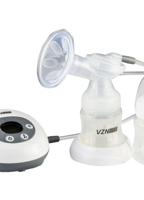Vzn Elektrikli Göğüs Süt Pompası 2'si 1 Arada Çift Biberon