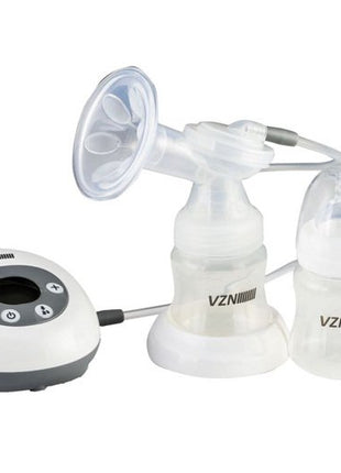 Vzn Elektrikli Göğüs Süt Pompası 2'si 1 Arada Çift Biberon