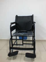 Seral Medikal Lazımlıklı Hasta Sandalyesi - 120 Kg Taşıma Kapasitesi