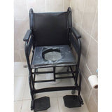 Seral Medikal Lazımlıklı Hasta Sandalyesi - 120 Kg Taşıma Kapasitesi