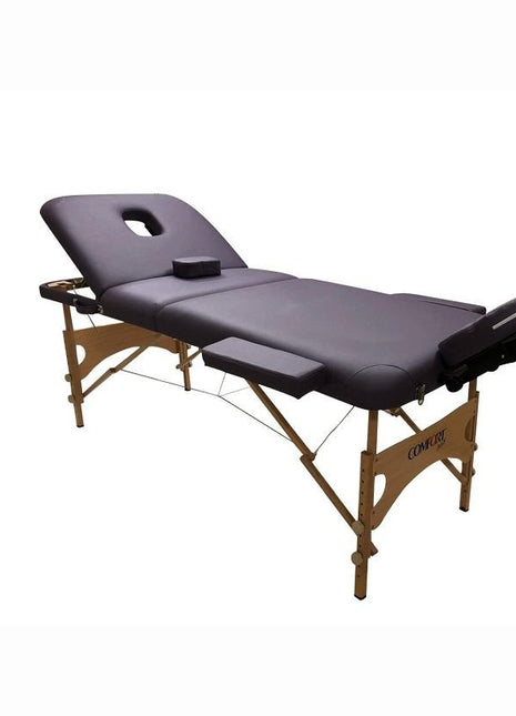 Comfort Plus Ahşap Masaj Masası İthal 305-Mor
