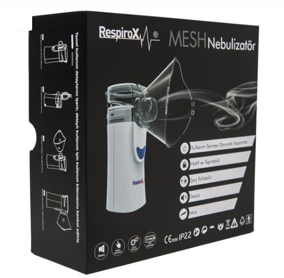 Şarjlı mini mesh nebulizatör – taşınabilir | Respirox