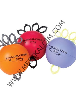 Handmaster Plus Egzersiz Topu El Rehabilitasyon Topu Kırmızı Orta