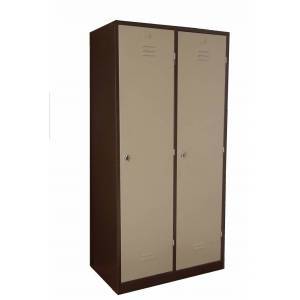 Doğuş Çelik İki Bölmeli Soyunma Dolabı - Ergonomik Tasarım
