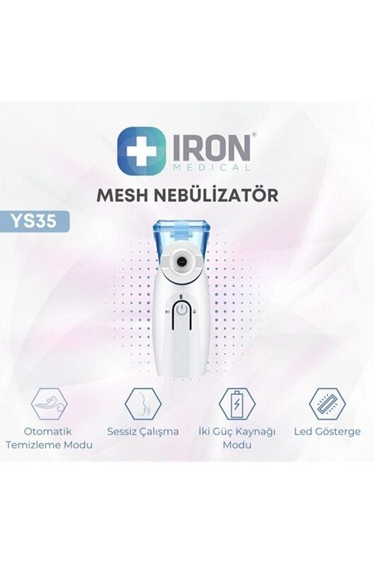 İron Medikal Iron Mesh Nebülizatör - Pratik ve Taşınabilir