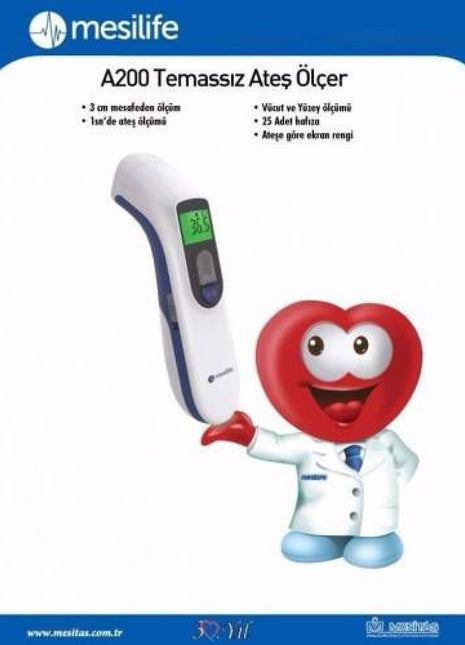 Mesilife - A200 Temassız Ateş Ölçer
