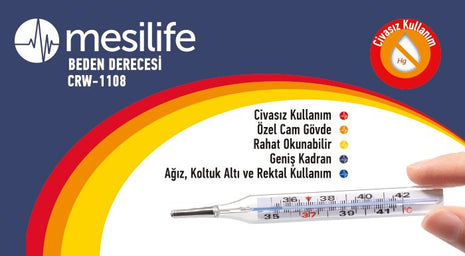 Mesilife – CRW1108 Civa İçermeyen Ateş Ölçer