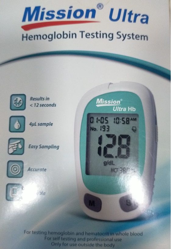 Acon mission hemoglobin cihazı