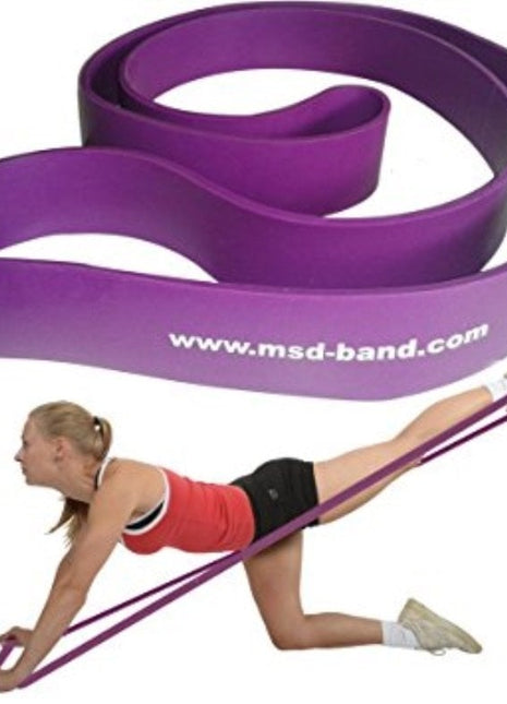 MSD Band Global Loop Rehabilitasyon ve Fitness Bandı Peach Blueberry Şeftali-Yabanmersini