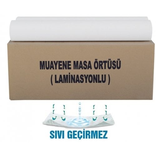 Çağrı Medikal Laminasyonlu Muayene Masa Örtüsü Rulo
