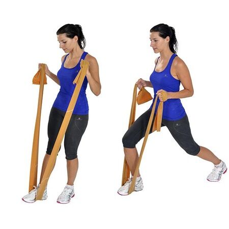 Maxi Egzersiz Altın Renk Egzersiz Bandı - 1 Metre