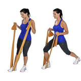 Maxi Egzersiz Bandı - 1 Metre Gümüş Renk