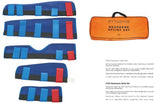 Ambulans ve i̇lk yardım i̇çin 5 li set neopren atel set