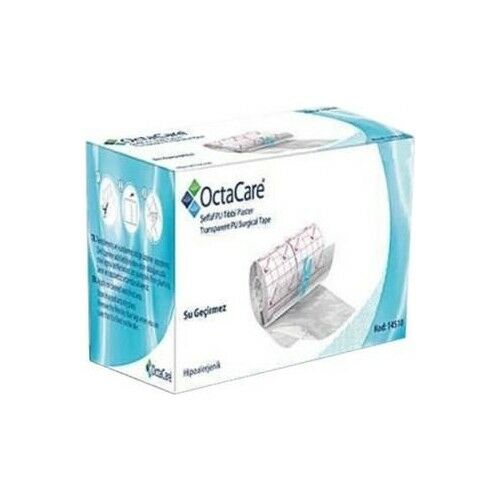 Şeffaf PU Tıbbi Su Geçirmez Flaster 10m – OctaCare