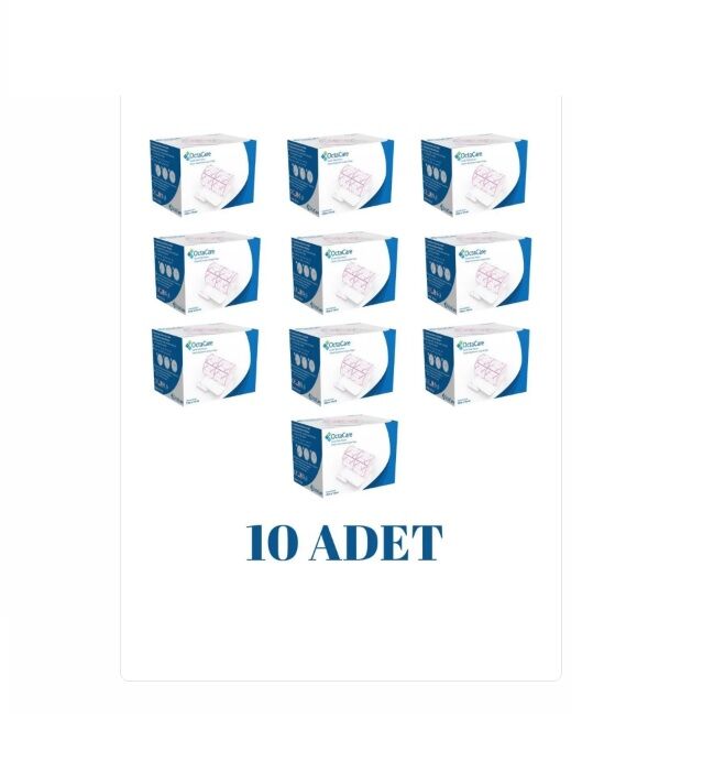 Octamed esnek tıbbi plaster 10mx10cm 10 adet