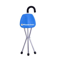 Wipperman W 521_ M Oturaklı Baston – Portatif ve Ergonomik Destekli Baston