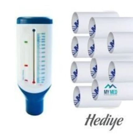 Peakflowmetre pefmetre 10 adet karton ağızlık hediye
