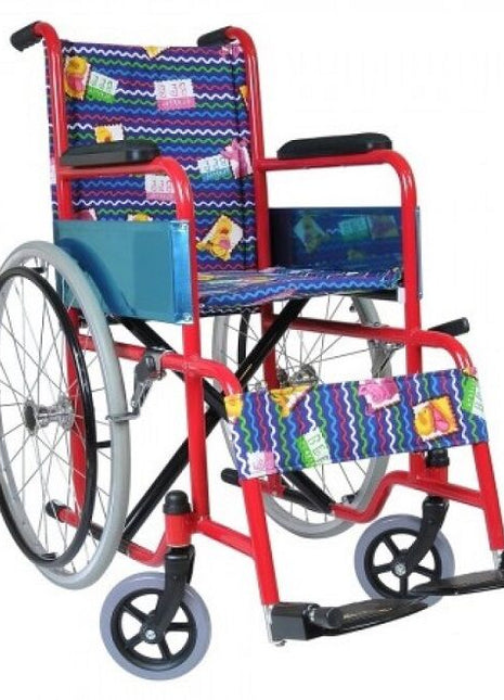 Renkli Çocuk Tekerlekli Sandalyesi