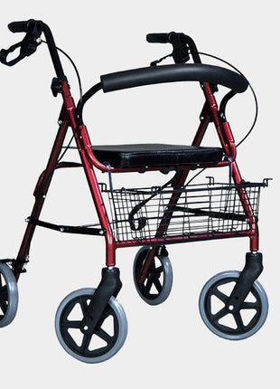 Leo 347R Oturmalı Rollator Ayak Pedalli