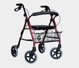 Leo 347r oturmalı rollator ayak pedalli