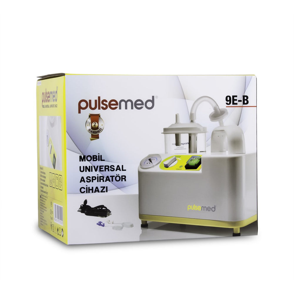 Pulsemed 9E-B Bataryalı Aspiratör, Portatif ve Şarjlı