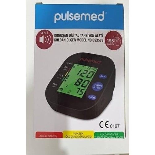 Pulsemed bsx583 konuşan dijital tansiyon aleti