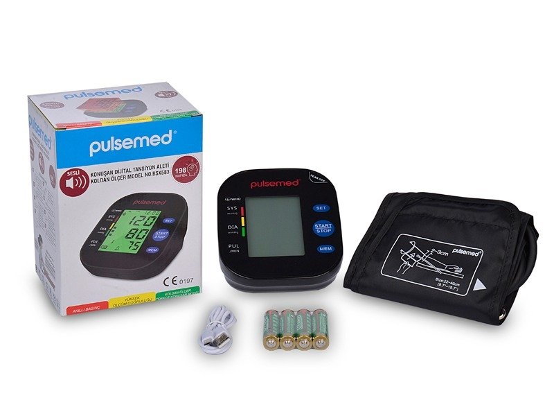 Pulsemed konuşan dijital tansiyon ölçüm cihazı bsx583