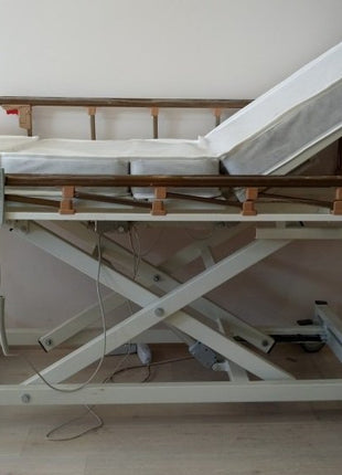 3 Motorlu Abs Tabanca Hasta Karyolası + 4 Parçalı Yatak