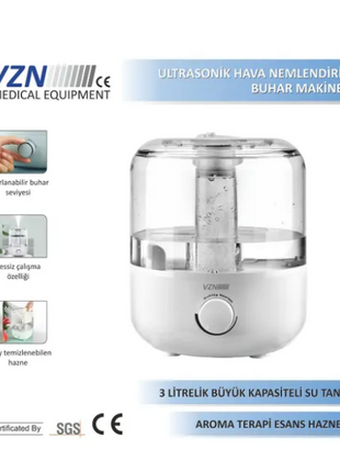 Hava Nemlendirici Buhar Makinesi MS-008