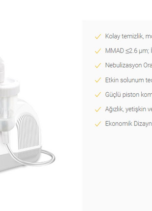 Rossmax NE100 Kompresörlü Nebülizatör