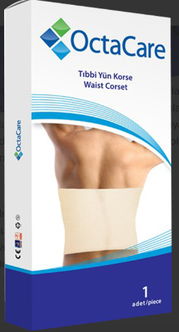 OctaCare Yün Korse XL (120-145 cm) Beden