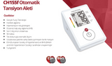Rossmax ch155f üst kol tipi otomatik tansiyon aleti 2 yıl garantili