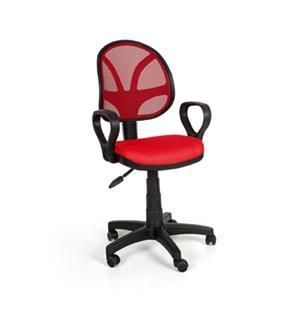 Zümrüt Büro Fileli Sekreter Koltuğu - Ergonomik Tasarım