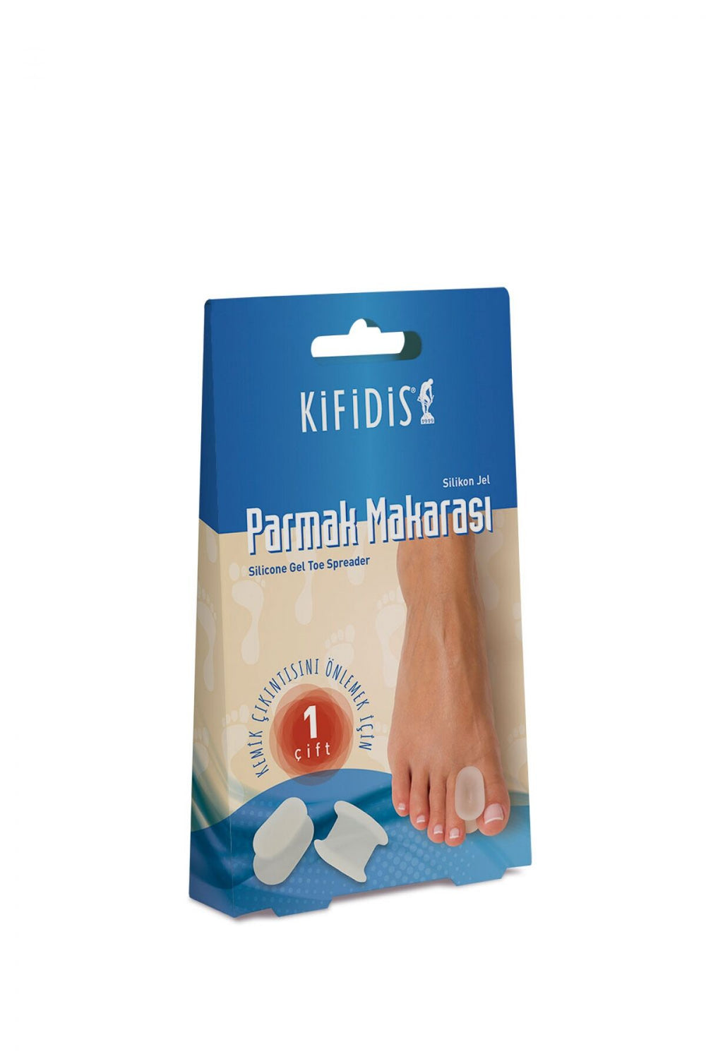 Kifidis Silikon Parmak Arası Makarası Large - Ergonomik