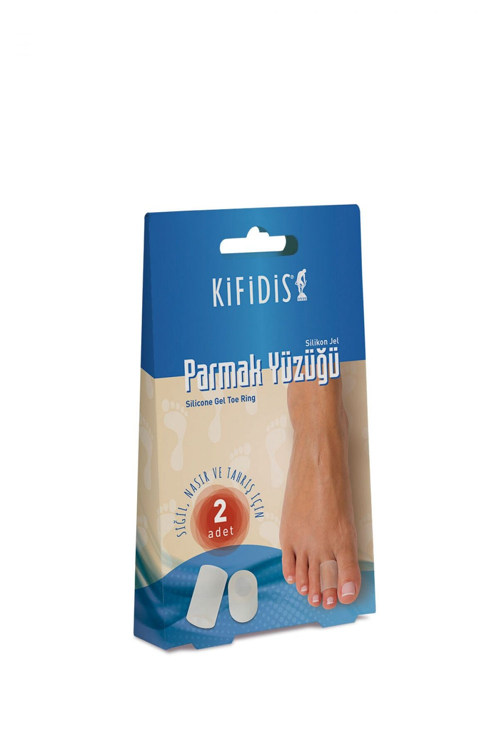 Kifidis Silikon Jel Parmak Yüzüğü Small, Ergonomik Tasarım