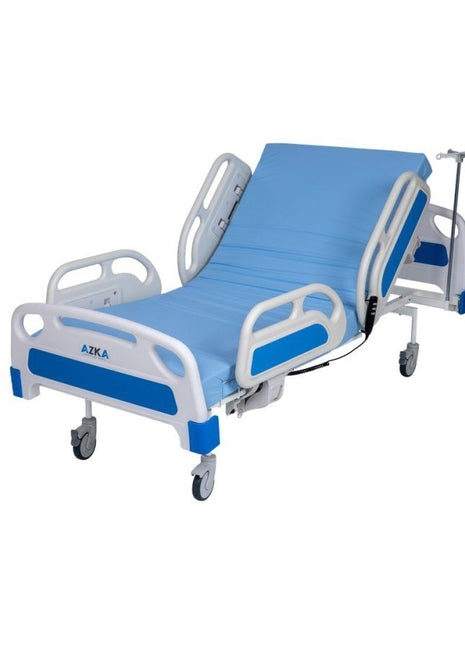 AZKA DFA1 Dual Motorlu ABS Korkuluklu Ekonomi̇k Hasta Karyolası