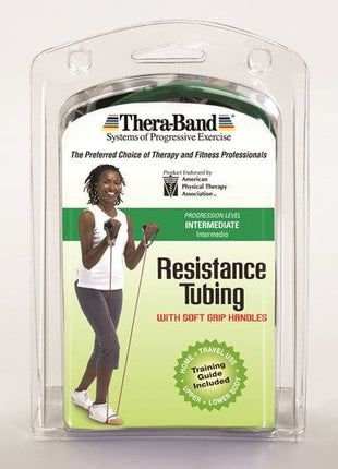Thera-Band Bodytrainer Tubing 1,4 M With Flexible Handles - Gri