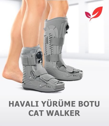 Variteks Uzun Long Havalı Yürüme Yürüyüş Botu Cat Walker Stabilizasyon Ortezi MEDİUM