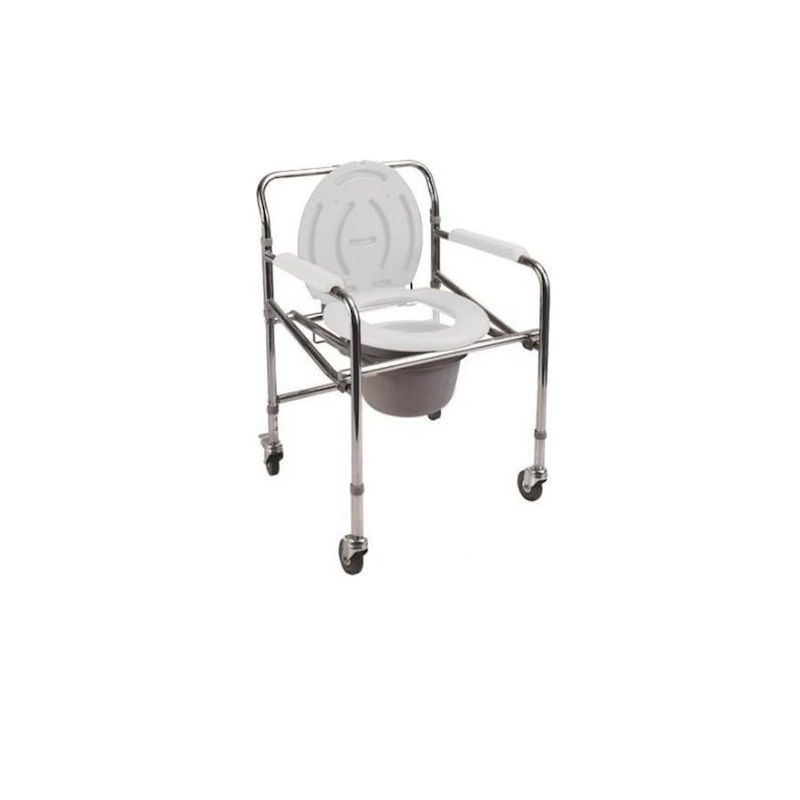 Comfort Plus Klozetli Katlanabilir Tekerlekli Sandalye