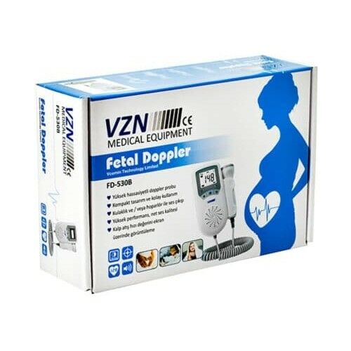 Vizyon Tıp VZN Fetal Doppler, Yüksek Hassasiyetli