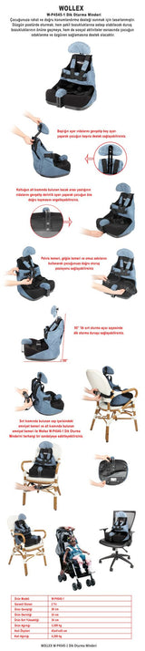 Wollex W-p4545-1 Dik Oturma Minderi - Ergonomik ve Rahat