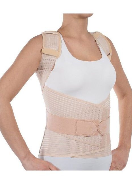 Wingmed Torakolomber Bej Çelik/Fleksible Balenli Korse W406
